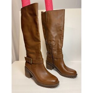 NWOT Zodiac Georgia Women's Tall Boots Size 9M cowgirl farmhouse ridding western